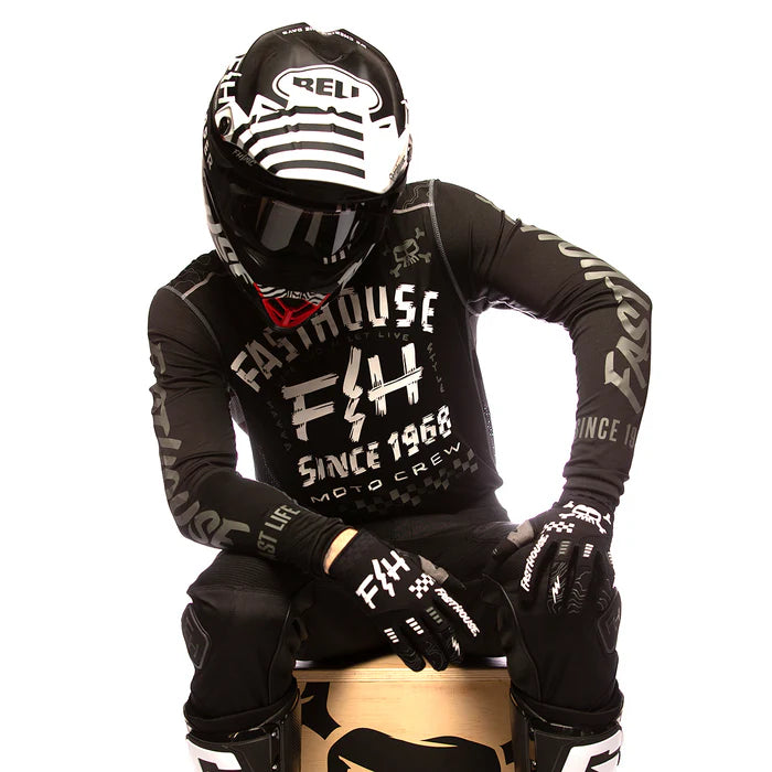 Fasthouse Off-Road Jersey - Black-White