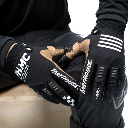 Fasthouse Off-Road Sand Cat Glove - Black-Black