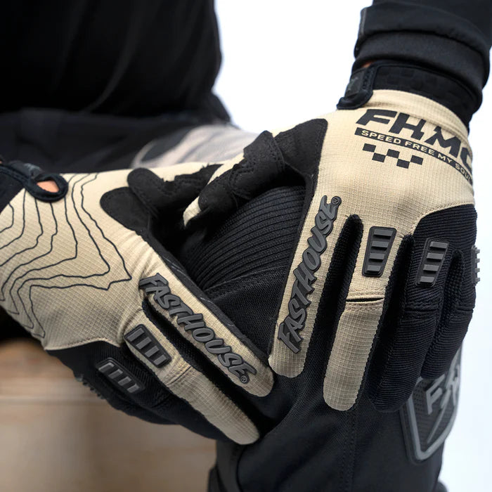 Fasthouse Off-Road Sand Cat Glove - Seneca-Black