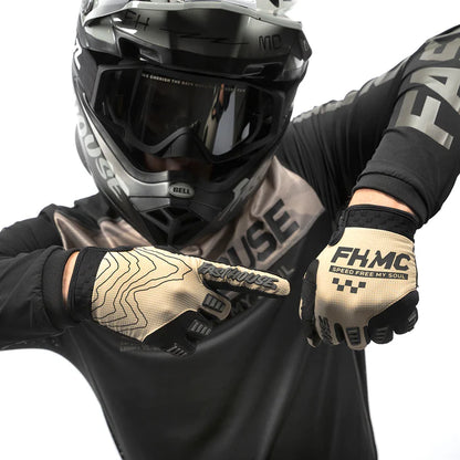 Fasthouse Off-Road Sand Cat Glove - Seneca-Black