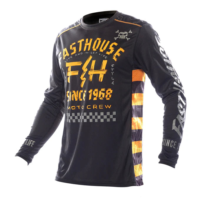 Fasthouse Off-Road Jersey - Black-Amber