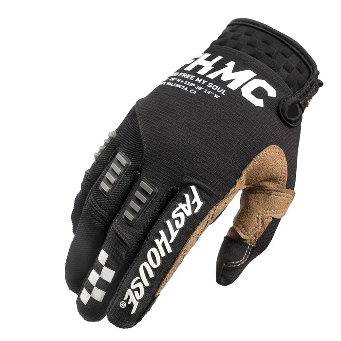 Fasthouse Off-Road Sand Cat Glove - Black-Black