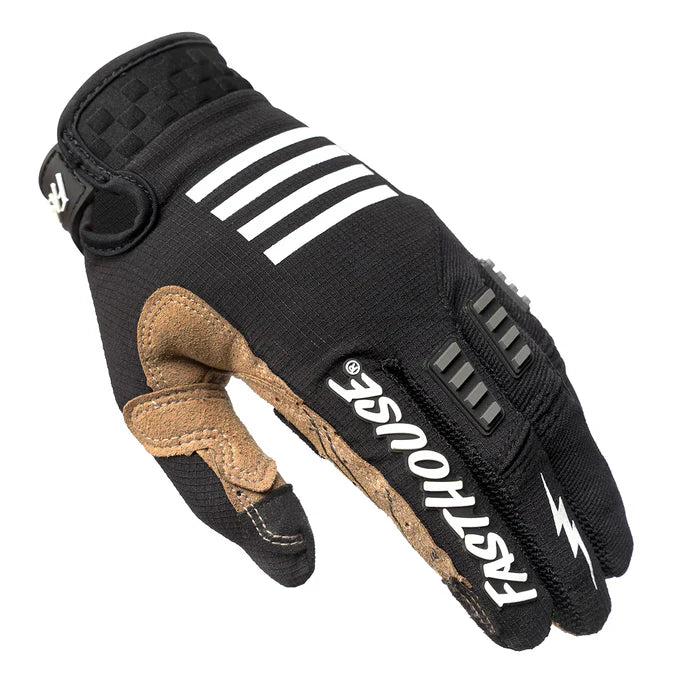 Fasthouse Off-Road Sand Cat Glove - Black-Black