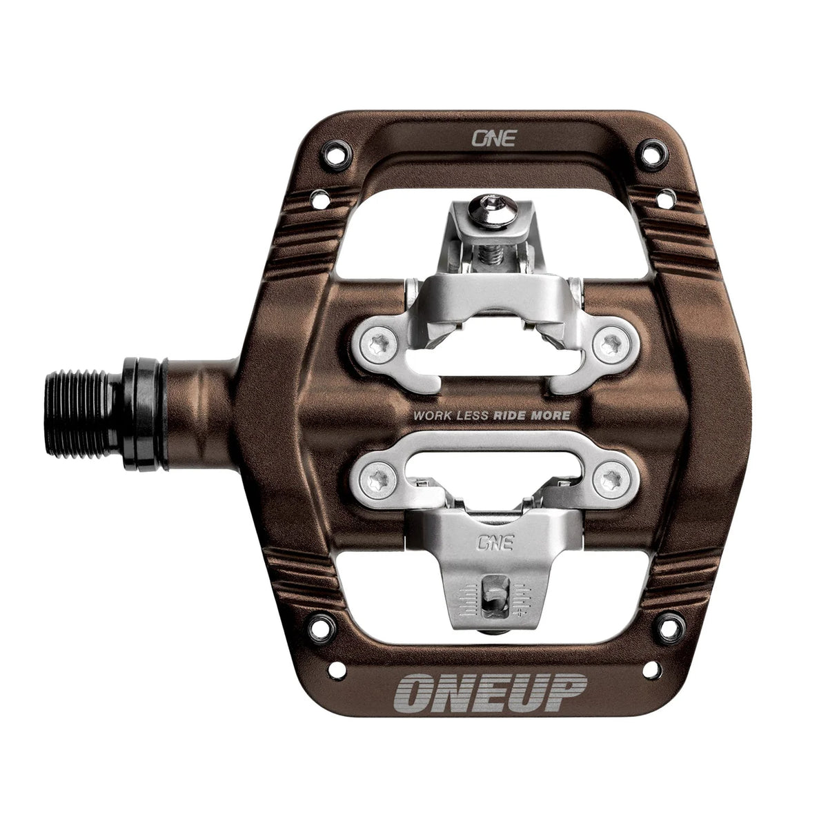 OneUp Clip MTB SPD Pedals - Bronze