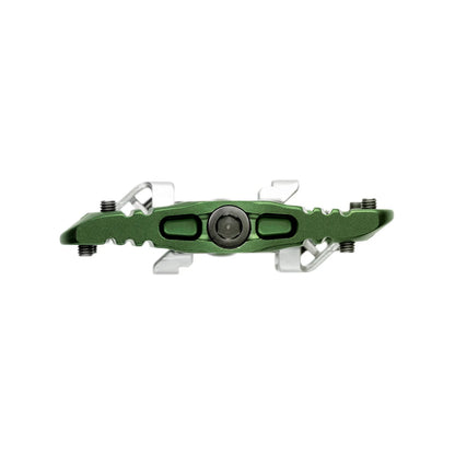 OneUp Clip MTB SPD Pedals - Dark Green