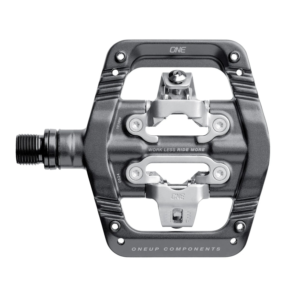 OneUp Clip MTB SPD Pedals - Gray
