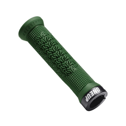 OneUp Jackson Goldstone Lock-On MTB Grips - Dark Green