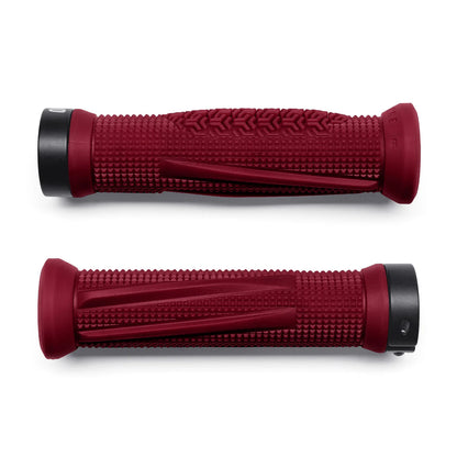 OneUp Jackson Goldstone Lock-On MTB Grips - Maroon