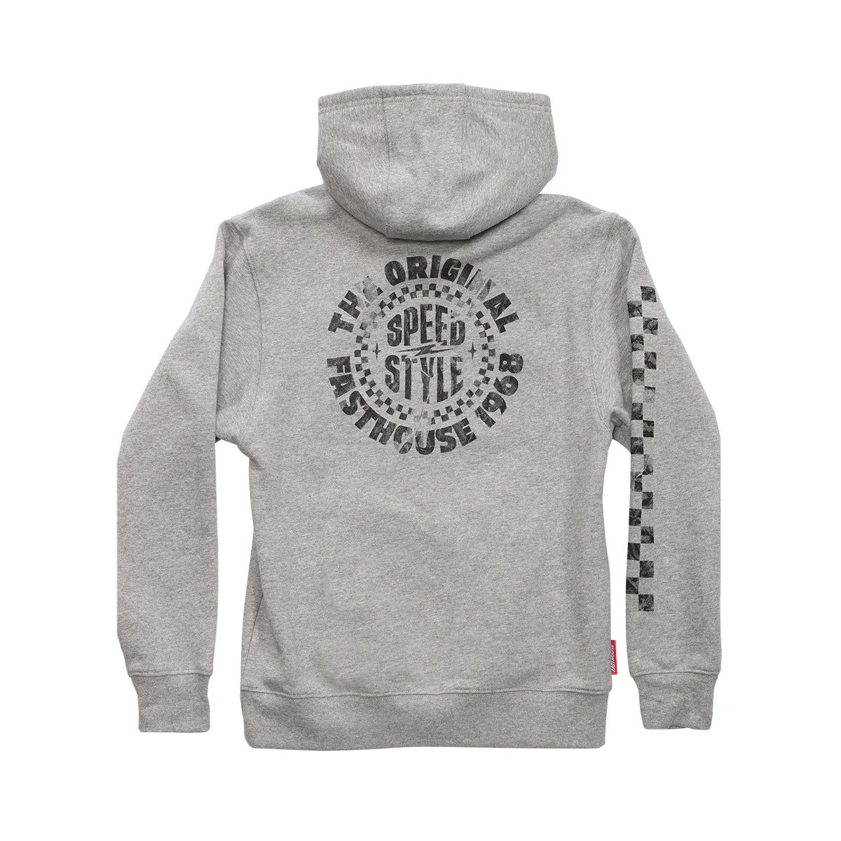 Fasthouse Origin Hooded Pullover - Youth - Heather Gray