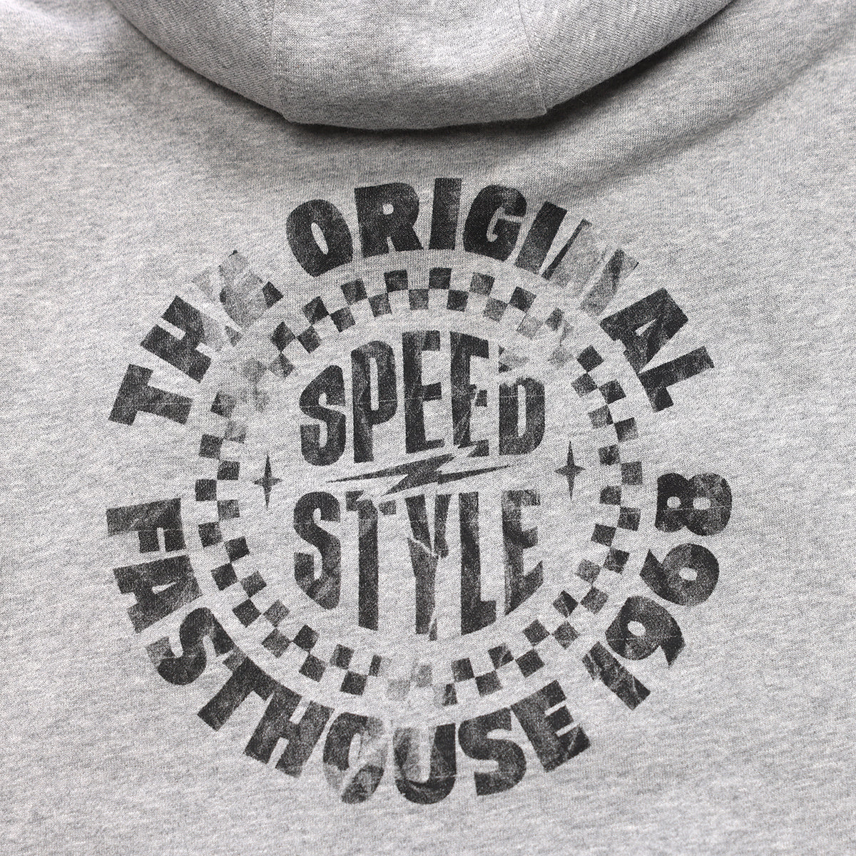 Fasthouse Origin Hooded Pullover - Youth - Heather Gray