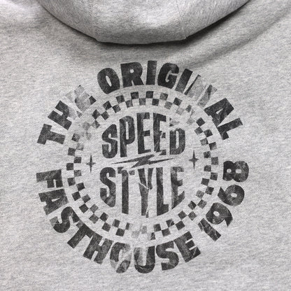 Fasthouse Origin Hooded Pullover - Youth - Heather Gray