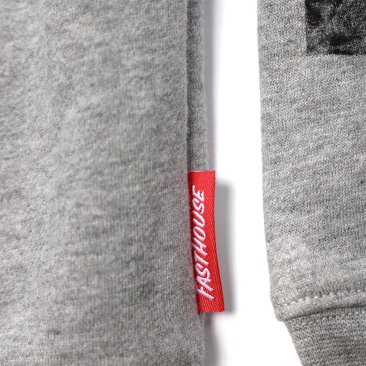 Fasthouse Origin Hooded Pullover - Youth - Heather Gray