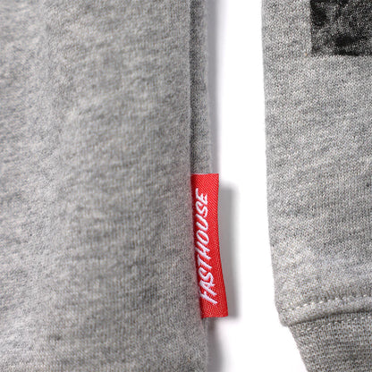 Fasthouse Origin Hooded Pullover - Youth - Heather Gray