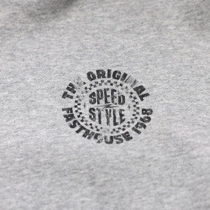 Fasthouse Origin Hooded Pullover - Youth - Heather Gray