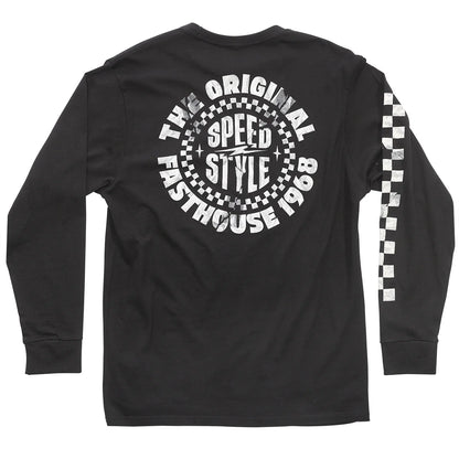 Fasthouse Origin Long Sleeve Tee - Black