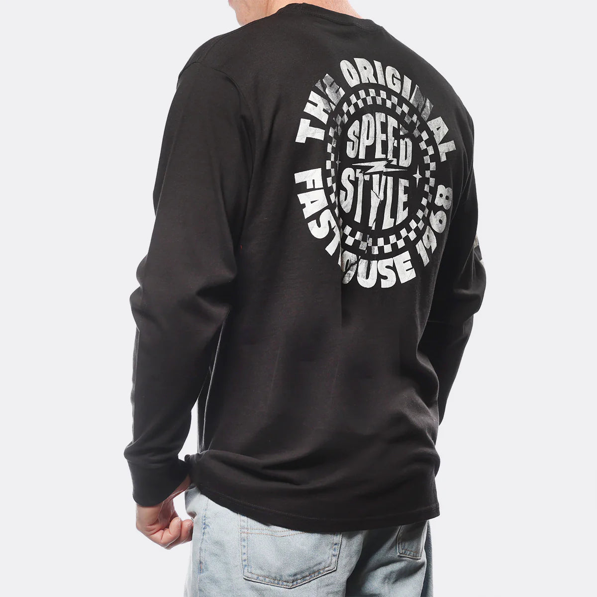 Fasthouse Origin Long Sleeve Tee - Black