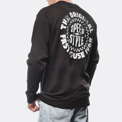 Fasthouse Origin Long Sleeve Tee - Black