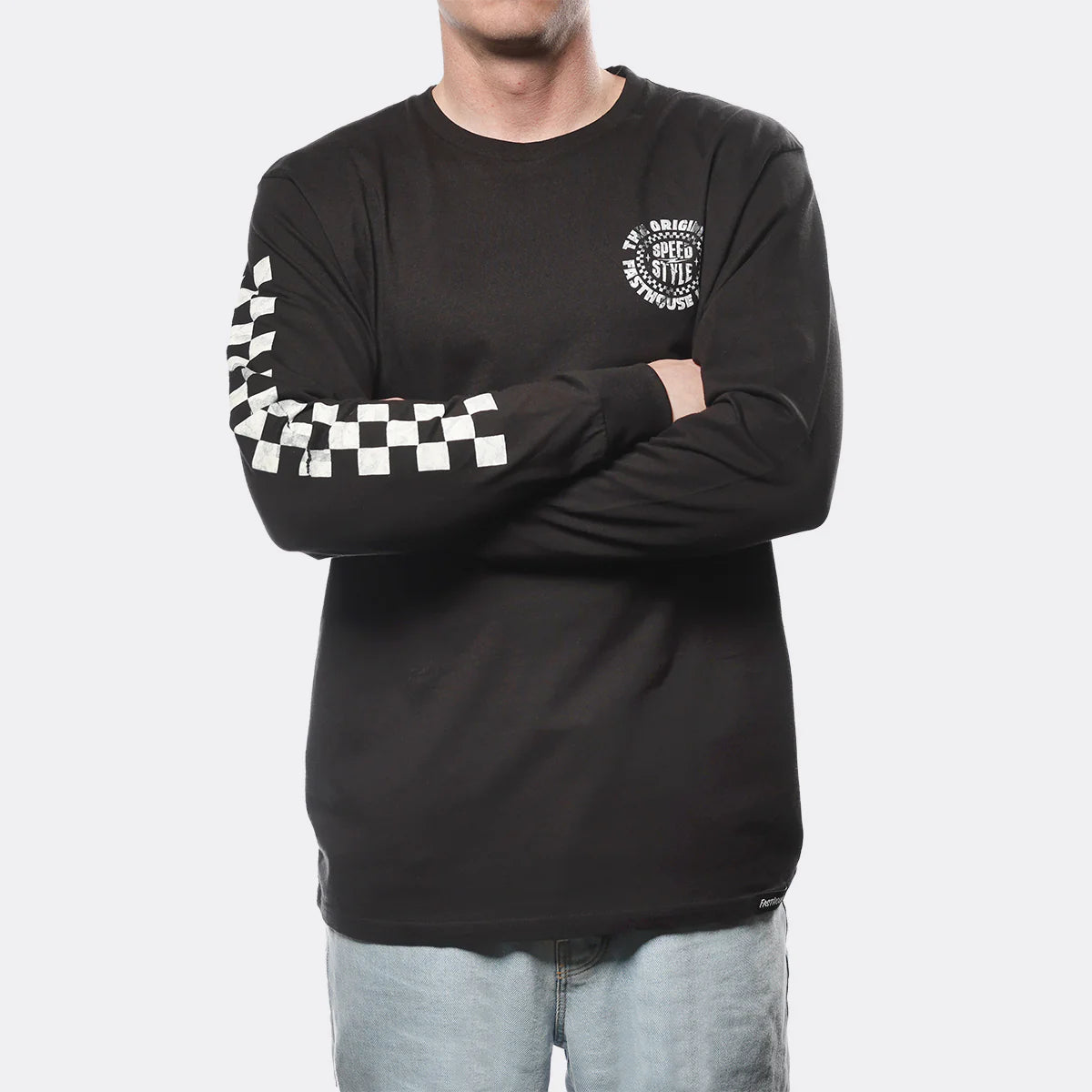 Fasthouse Origin Long Sleeve Tee - Black