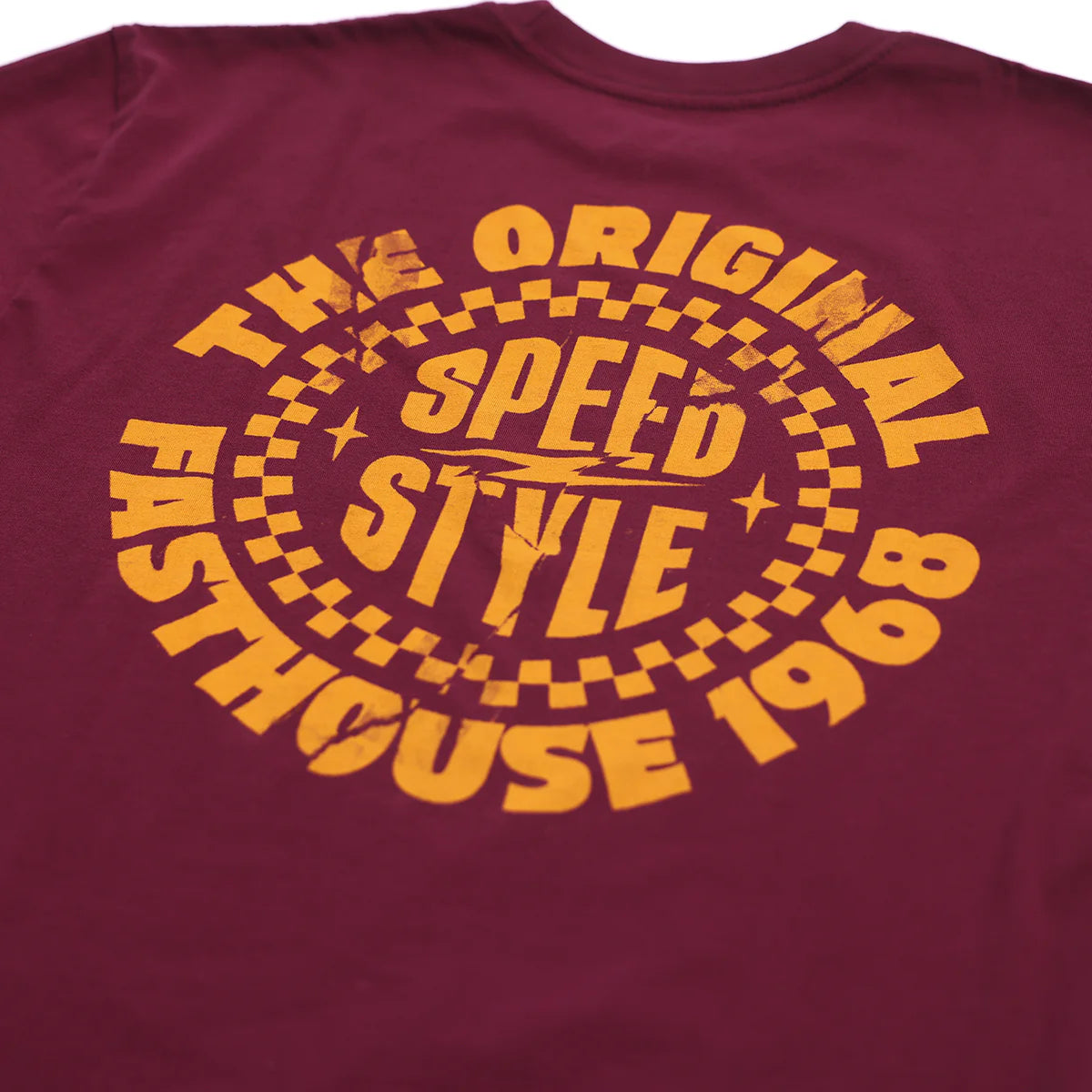 Fasthouse Origin Tee - Maroon