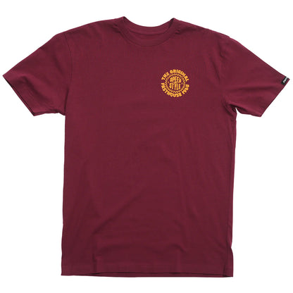 Fasthouse Origin Tee - Maroon