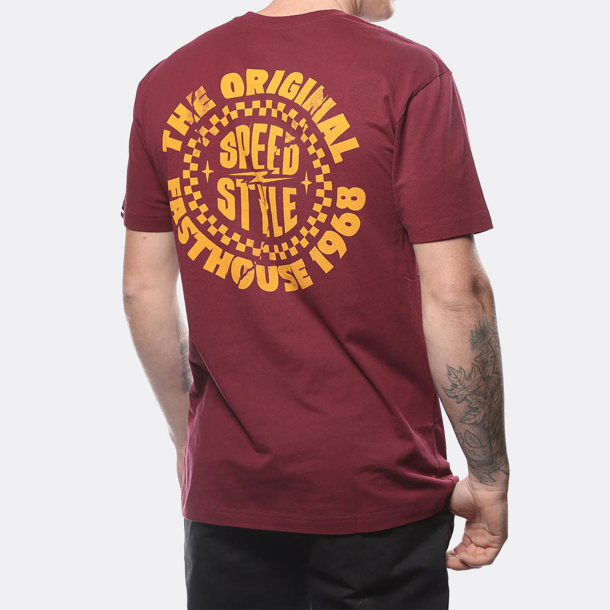 Fasthouse Origin Tee - Maroon