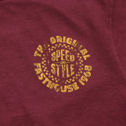 Fasthouse Origin Tee - Youth - Maroon