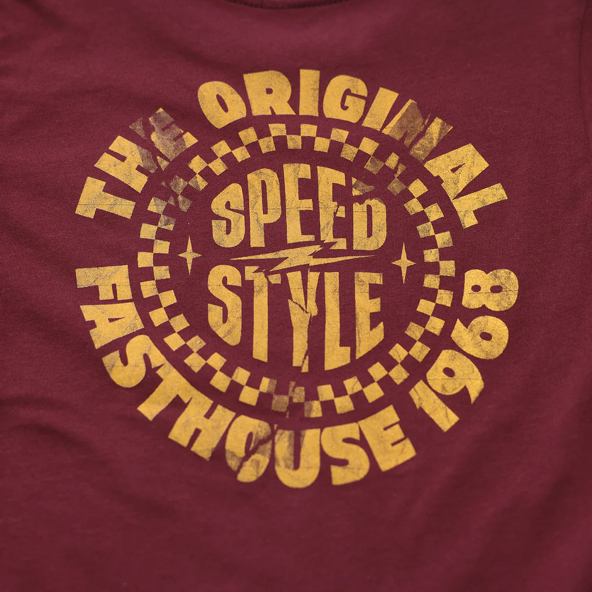 Fasthouse Origin Tee - Youth - Maroon