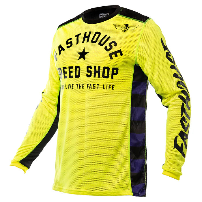 Fasthouse Originals Air Cooled Jersey - High Viz-Black