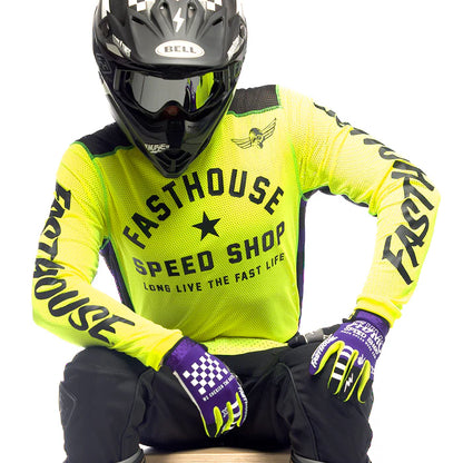 Fasthouse Originals Air Cooled Jersey - High Viz-Black