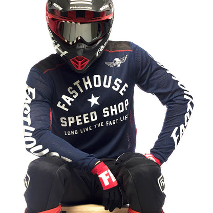 Fasthouse Originals Air Cooled Jersey - Navy-Black