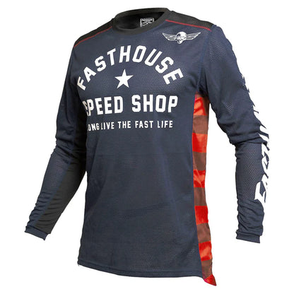 Fasthouse Originals Air Cooled Jersey - Navy-Black