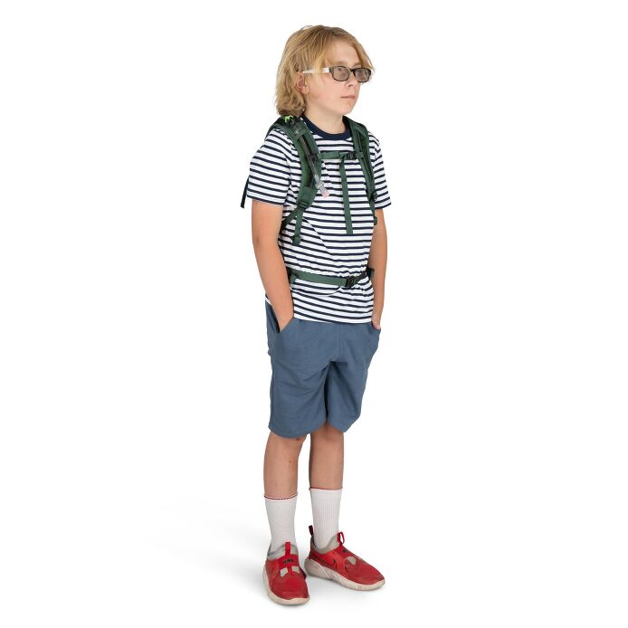 Osprey Raptor Jr Hydration Pack - Kids - Tundra Green