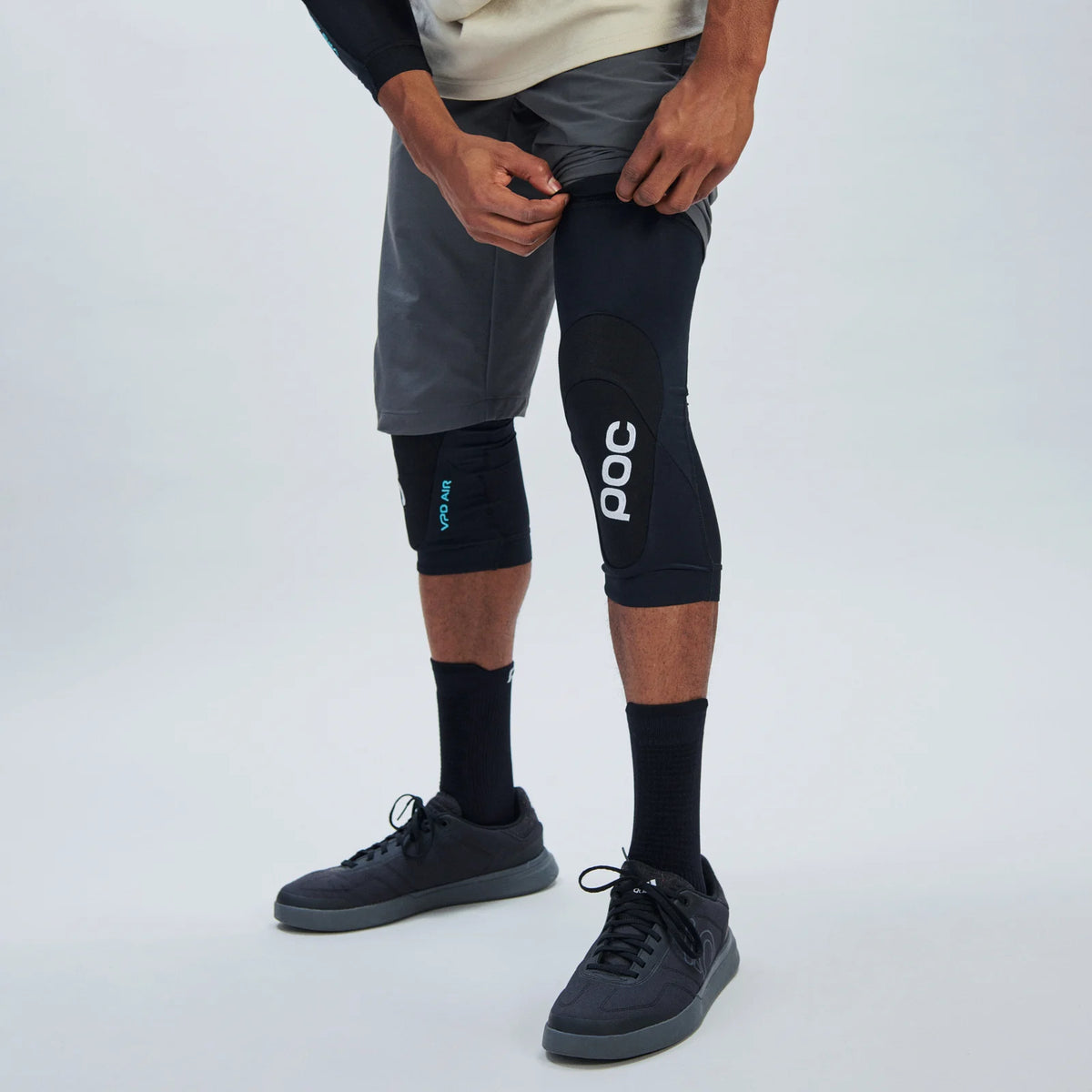 POC VPD Air Leg Pad - Uranium Black