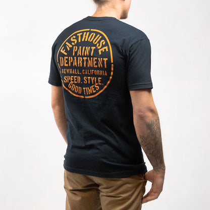 Fasthouse Paint Dept Tee - Navy