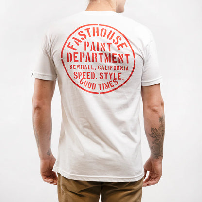 Fasthouse Paint Dept Tee - White