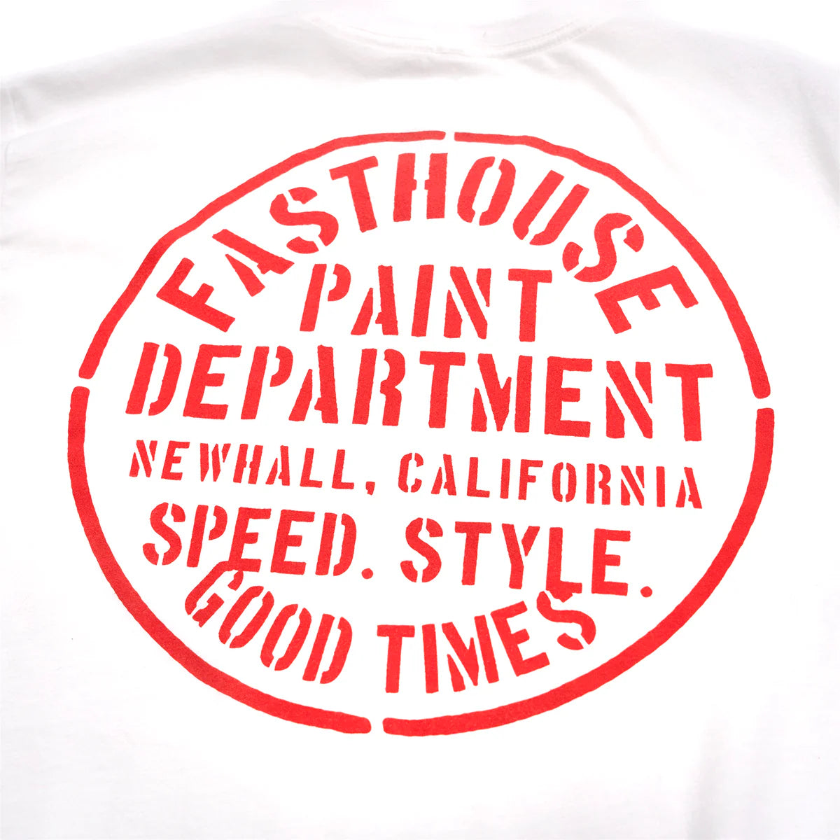 Fasthouse Paint Dept Tee - White