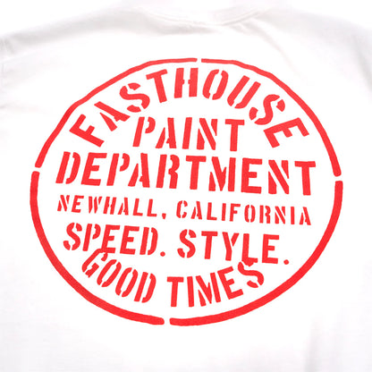 Fasthouse Paint Dept Tee - White