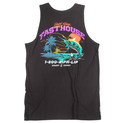 Fasthouse Panama Tank - Black