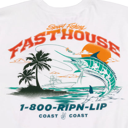 Fasthouse Panama Tee - White