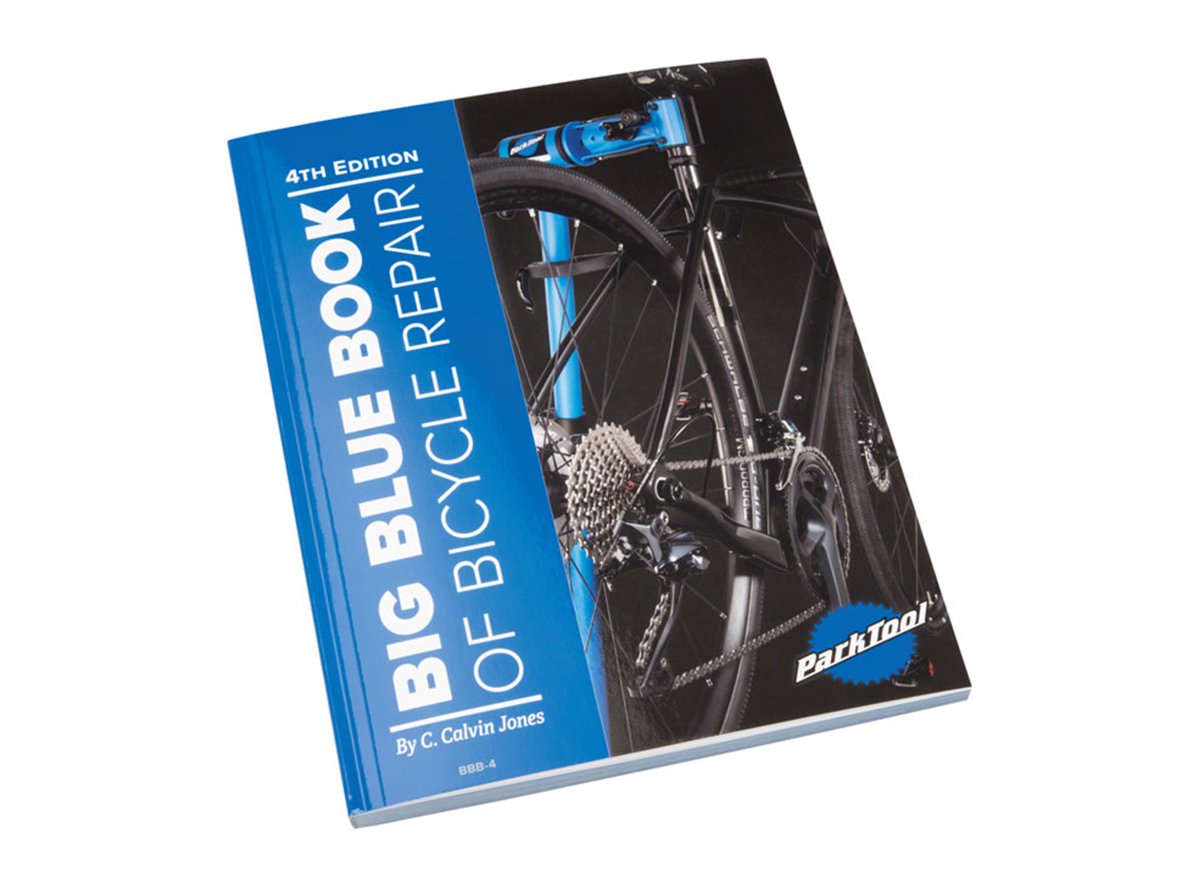 Park Tool Big Blue Book of Bicycle Repair - 4th Edition - Blue Blue  