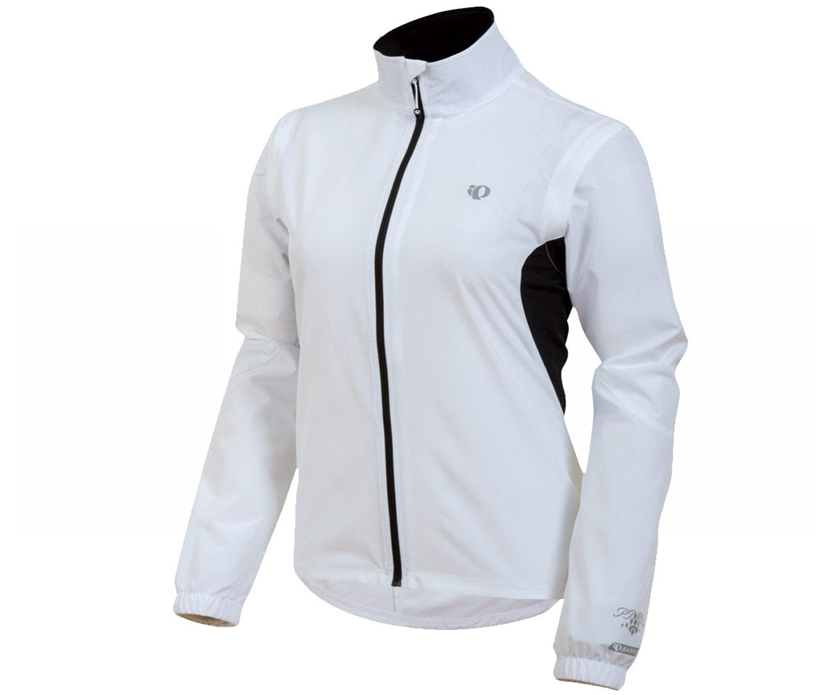 Pearl Izumi Select Barrier Convertible Cycling Jacket - Womens - White - BLEM