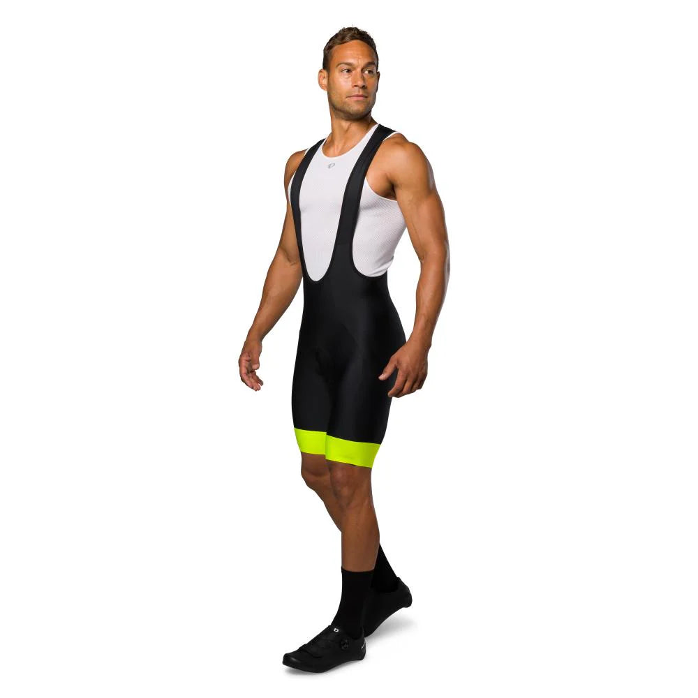 Pearl Izumi Attack Bib Short - Black-Screaming Yellow