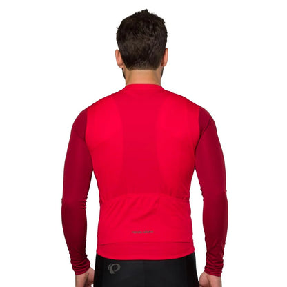 Pearl Izumi Attack Long Sleeve Road Jersey - Goji Berry