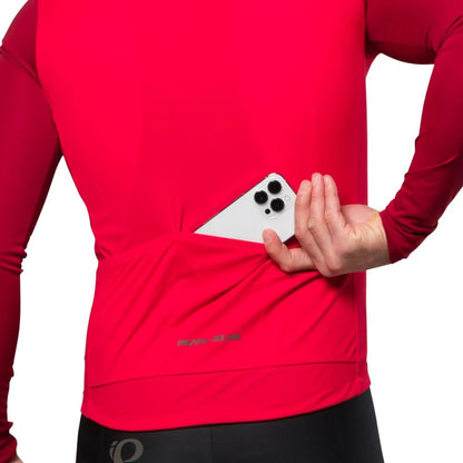 Pearl Izumi Attack Long Sleeve Road Jersey - Goji Berry