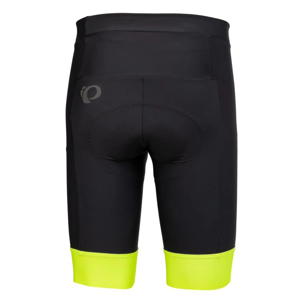 Pearl Izumi Attack Road Short - Black-Screaming Yellow