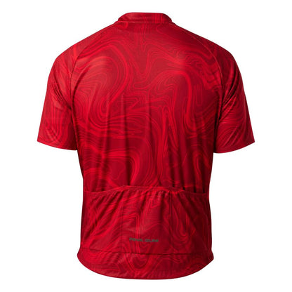 Pearl Izumi Classic Cycling Jersey - Red Dahlia Topo