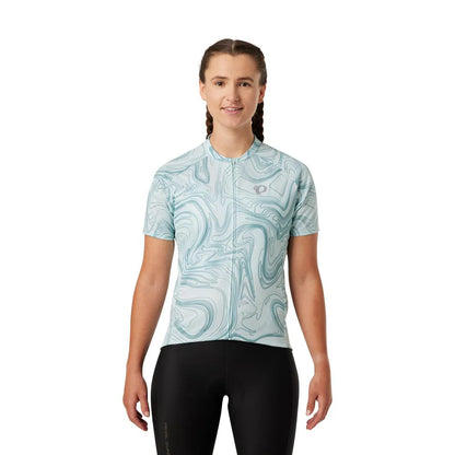 Pearl Izumi Classic Cycling Jersey - Womens - Surf Spray Topo