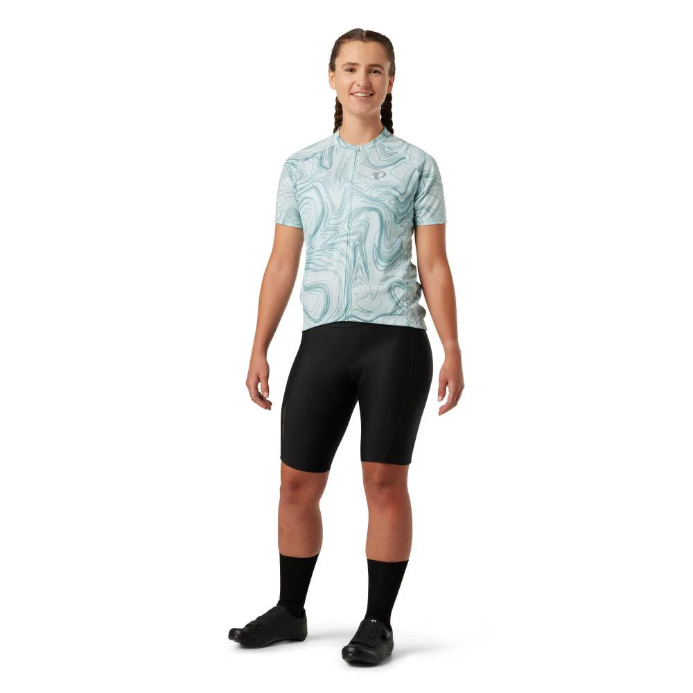 Pearl Izumi Classic Cycling Jersey - Womens - Surf Spray Topo
