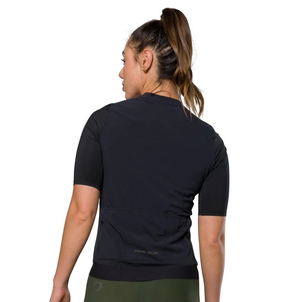 Pearl Izumi Expedition Short Sleeve Road Jersey - Womens - Black