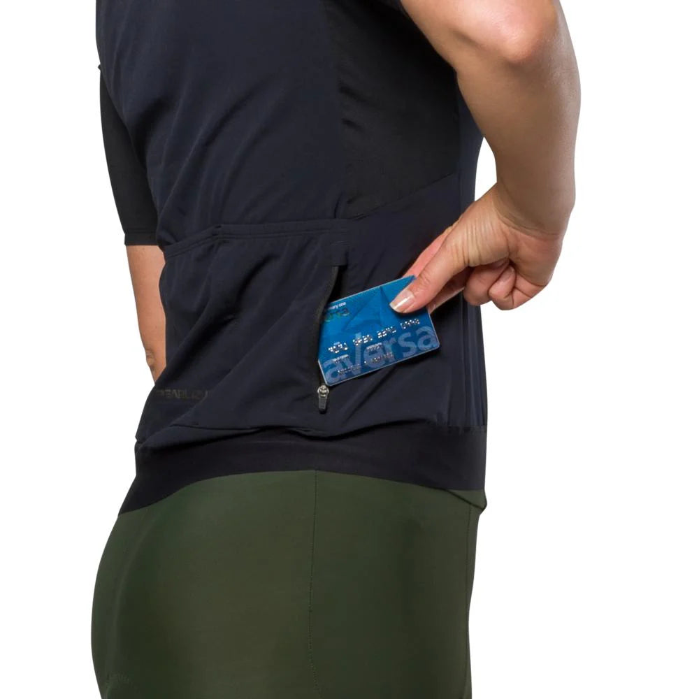 Pearl Izumi Expedition Short Sleeve Road Jersey - Womens - Black